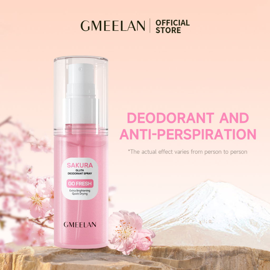 GMEELAN Sakura Gluta Deo Mist Deodorant Spray Antiperspirant ...