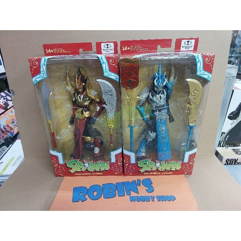 McFarlane Mandarin Spawn regular and Gold Label ver. sealed | Shopee ...