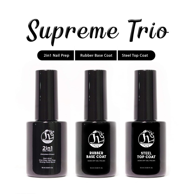 JL Essentials Functional Gel Steel Top Coat / Base Coat / Primer