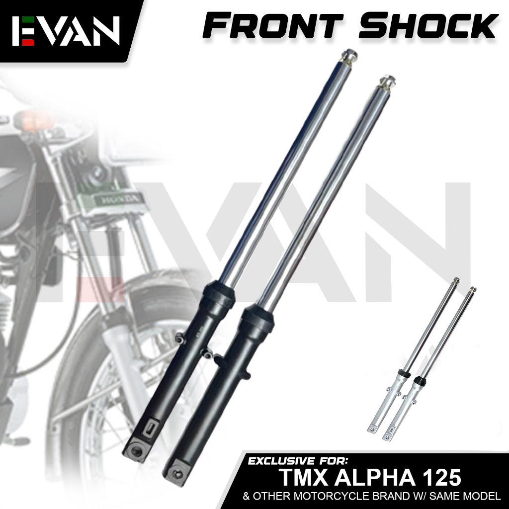 EVAN.PH 1 PAIR FRONT SHOCK for honda tmx 125 alpha ordinary absorber shock motorcycle Shopee Philippines