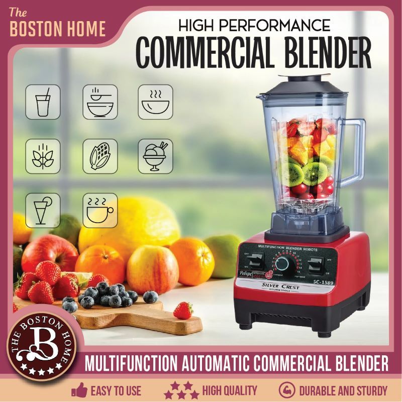 Boston home Multipurpose Durable Commercial Grinder Blender Free mixing ...
