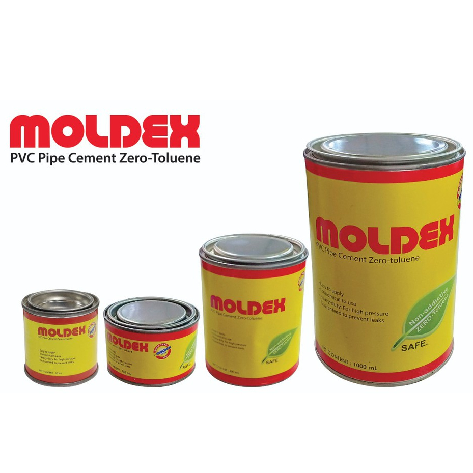 Moldex Solvent Cement PVC Pipe Jointing Adhesive Glue 50ml, 100cc