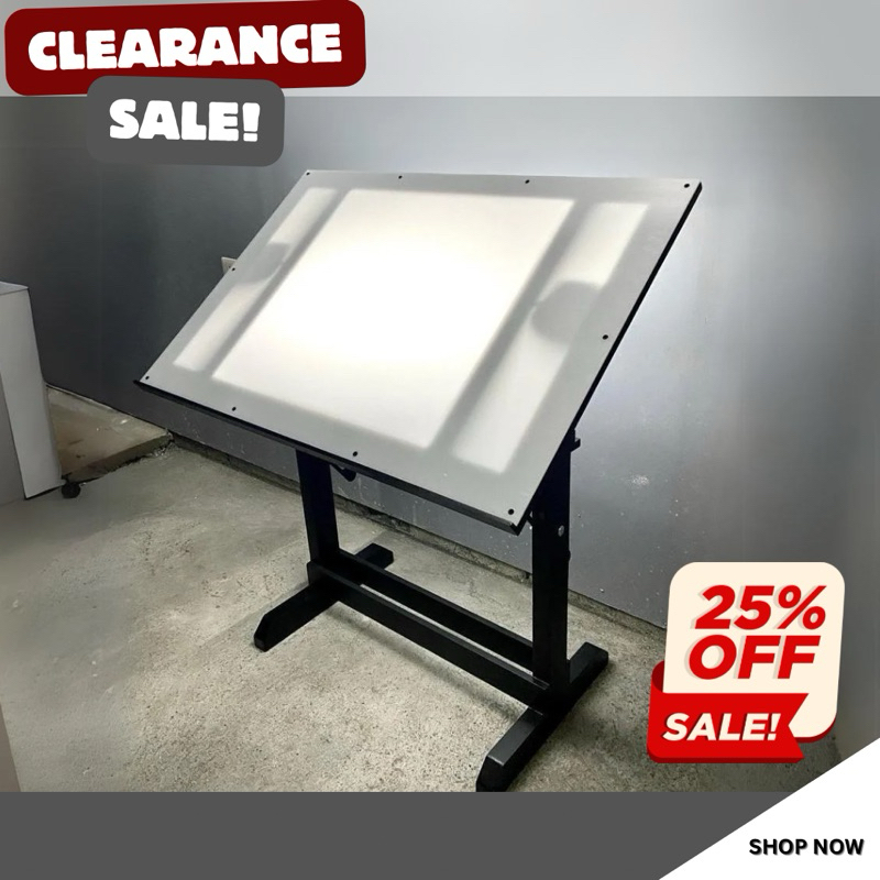 Drafting light store table for sale