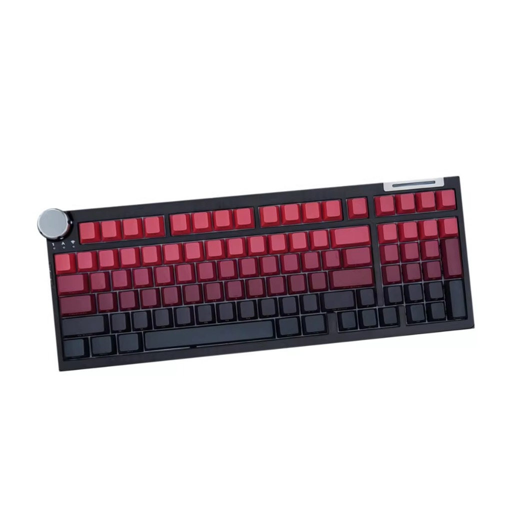 Red Gradient 139 Keys PBT Dye Sublimation Side Legends Cherry Profile ...