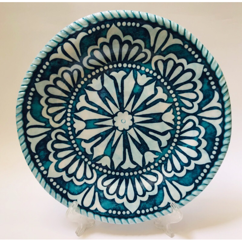 SOLD BY 3 Moroccan Dinner Plate 10.5” MELAMINE | Shopee Philippines