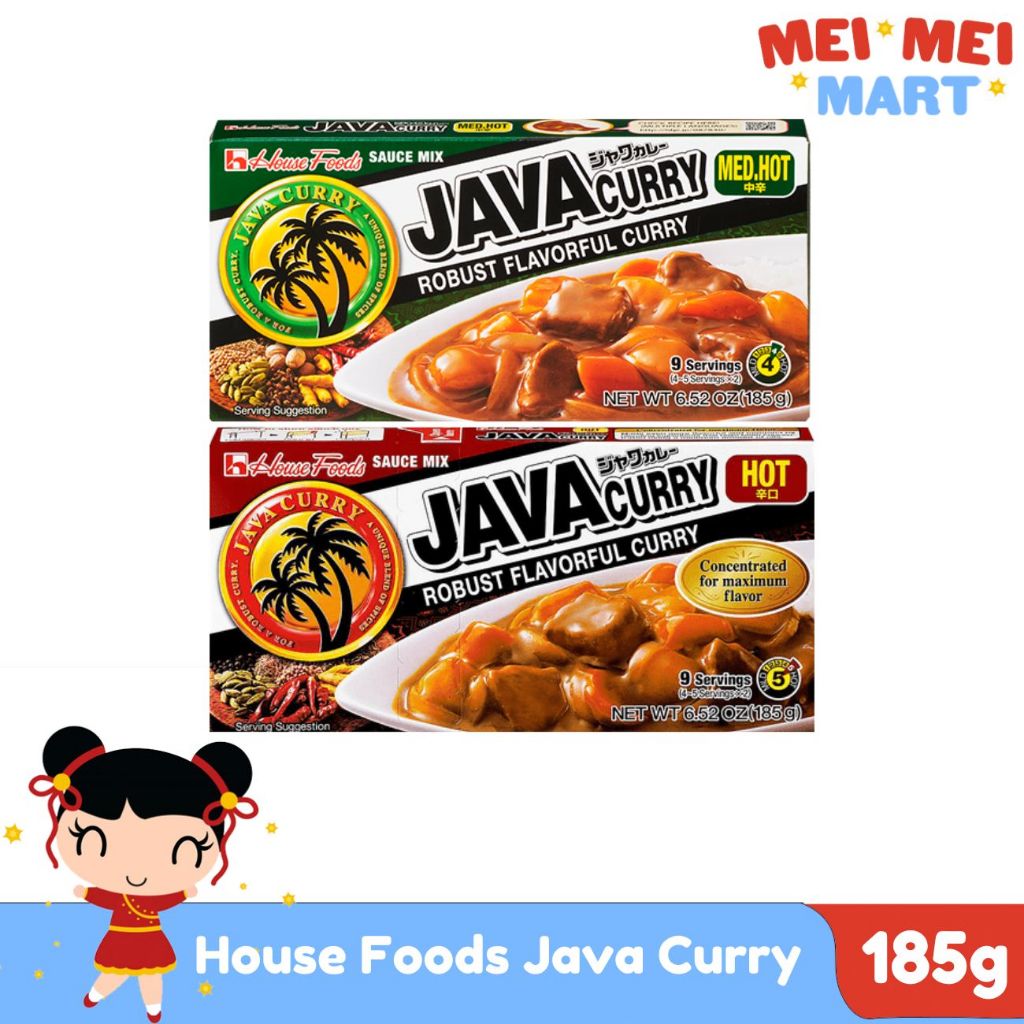 House Foods Java Curry Sauce Hot Medium Hot 185g | Shopee Philippines