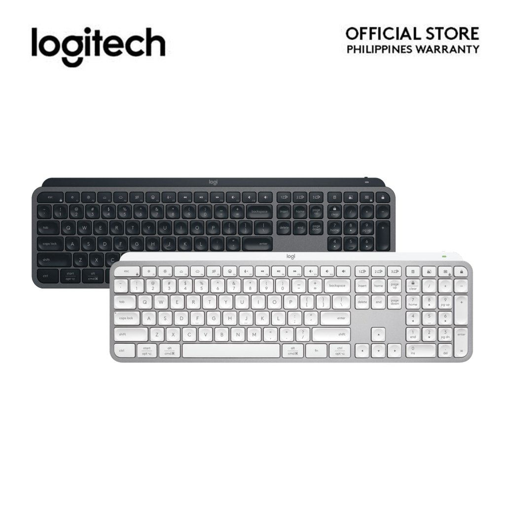 Logitech MX Keys S MultiDevice Ergonomic Design Advanced Wireless