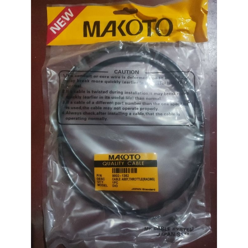 Throttle Cable Honda Dio (Racing) Shopee Philippines