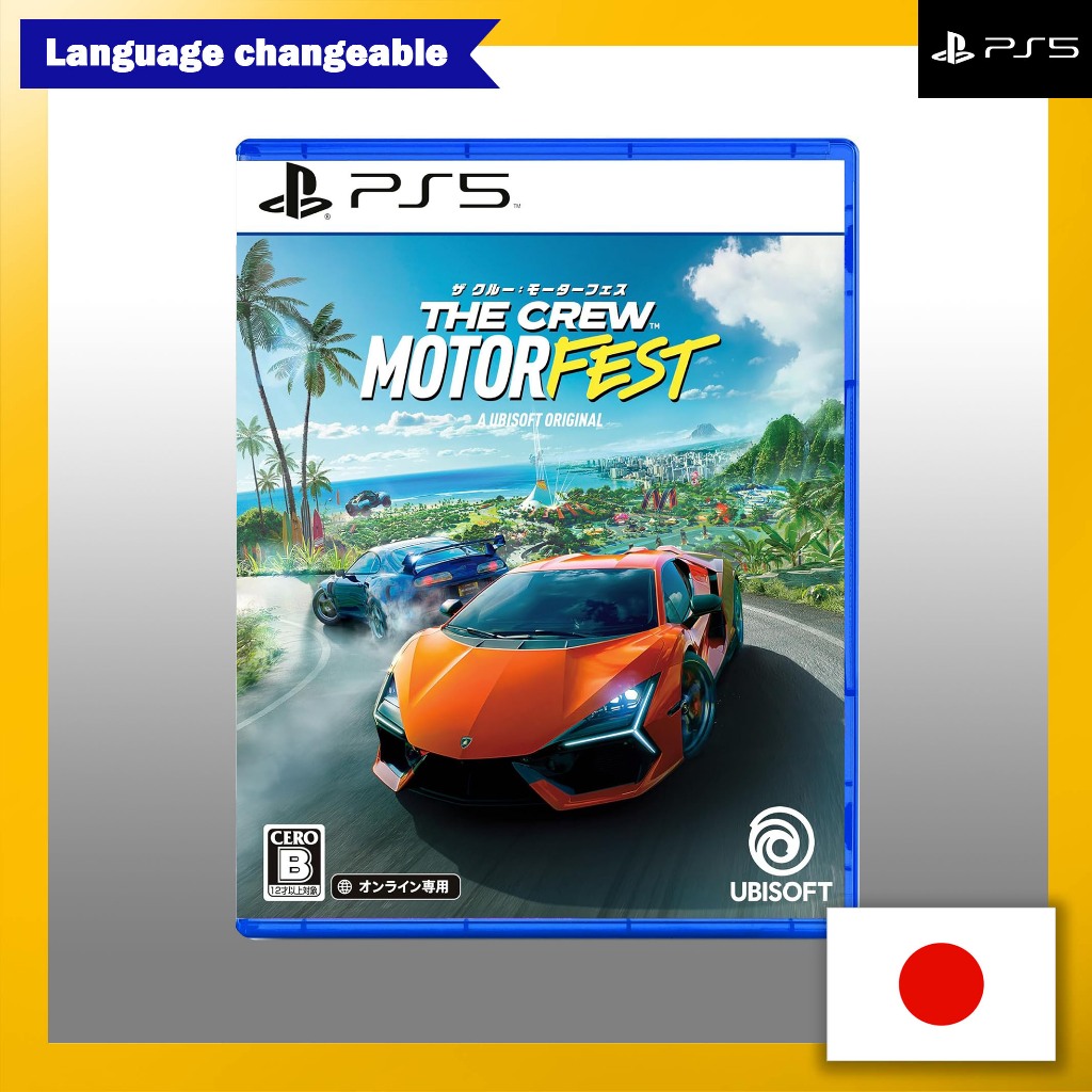 The Crew: Motor Fest -PS5[ Playable In English ] 【Direct From Japan ...