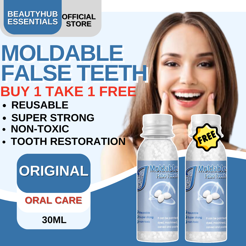 Buy 1 Take 1 Moldable False Teeth Non Toxic Tooth Restoration Oral ...