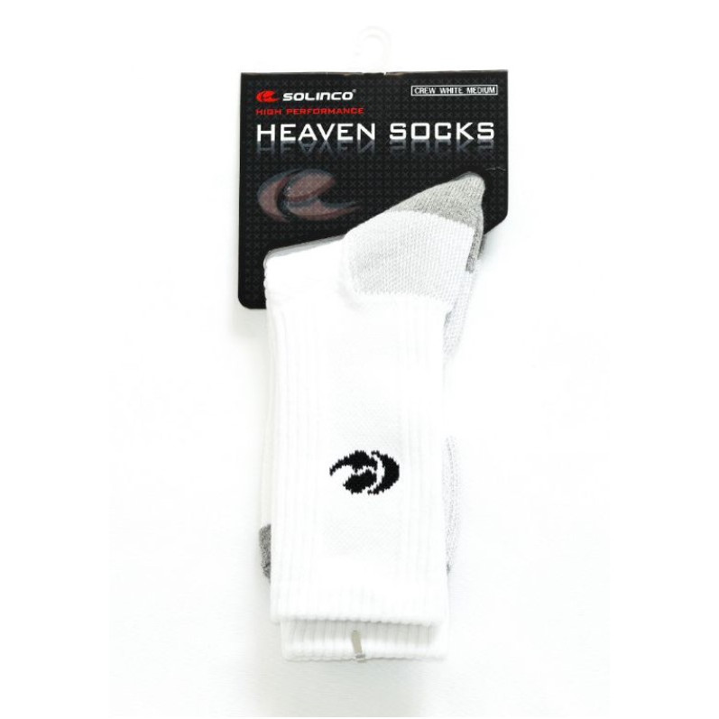 Solinco Heaven Socks (WHITE, Medium) | Shopee Philippines