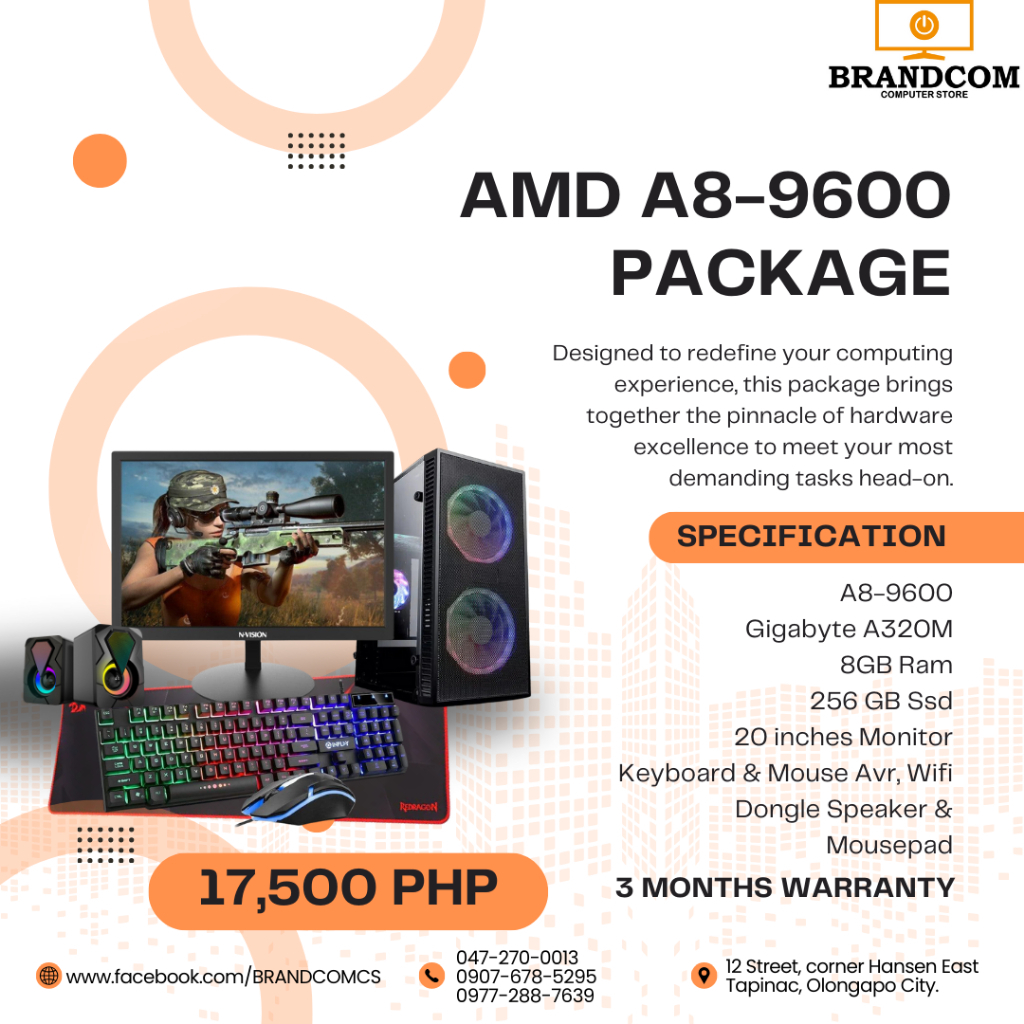 A8 amd Computer Desktop | Shopee Philippines