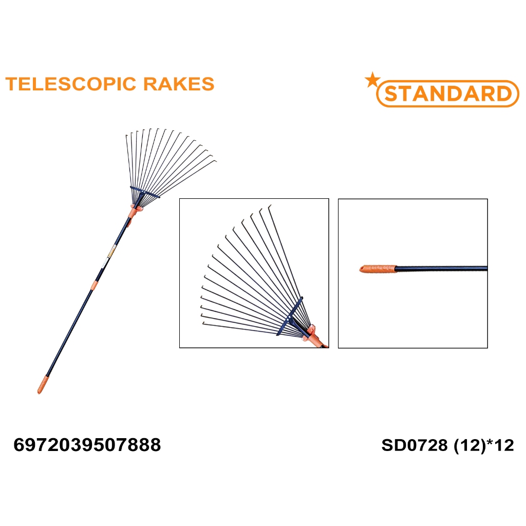 Telescopic Rakes (12)*12 | Shopee Philippines