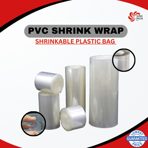 50/100meters Shrinkable PVC plastic heat shrink wrap Clear Plastic Wrap (WHITE/CLEAR) Shopee