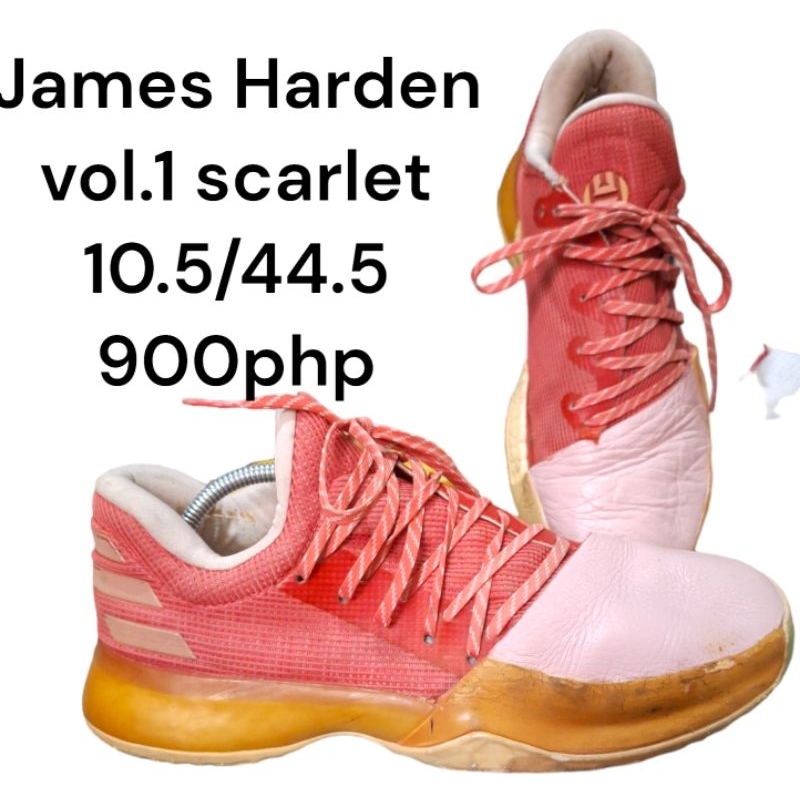 Adidas harden hotsell vol 1 scarlet