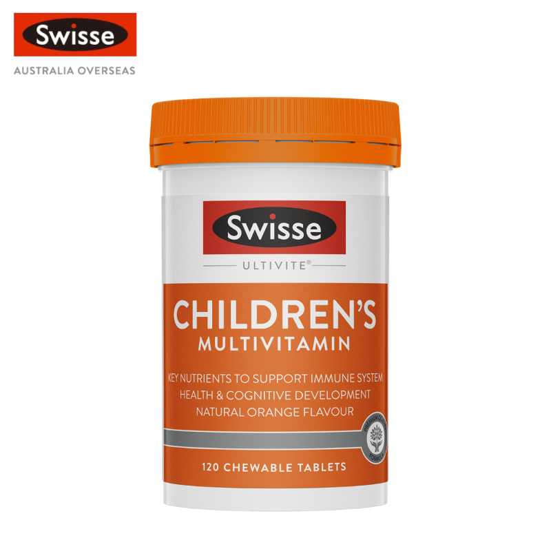 Swisse Children's Ultivite Multivitamin 120 Chewable Tablets
