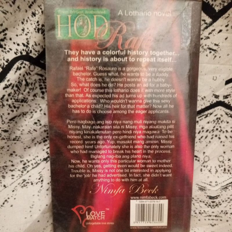 Love Match Eve Montelibano Nimfa Beck Kat Madrid Anya Vega Sharon Rose