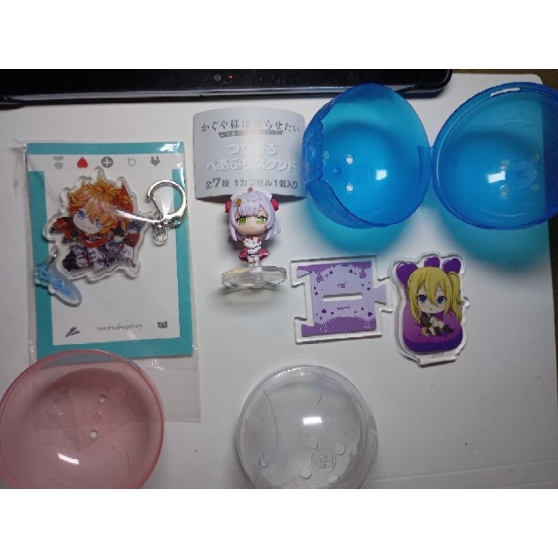 genshin impact and love is war gashapon set | Shopee Philippines