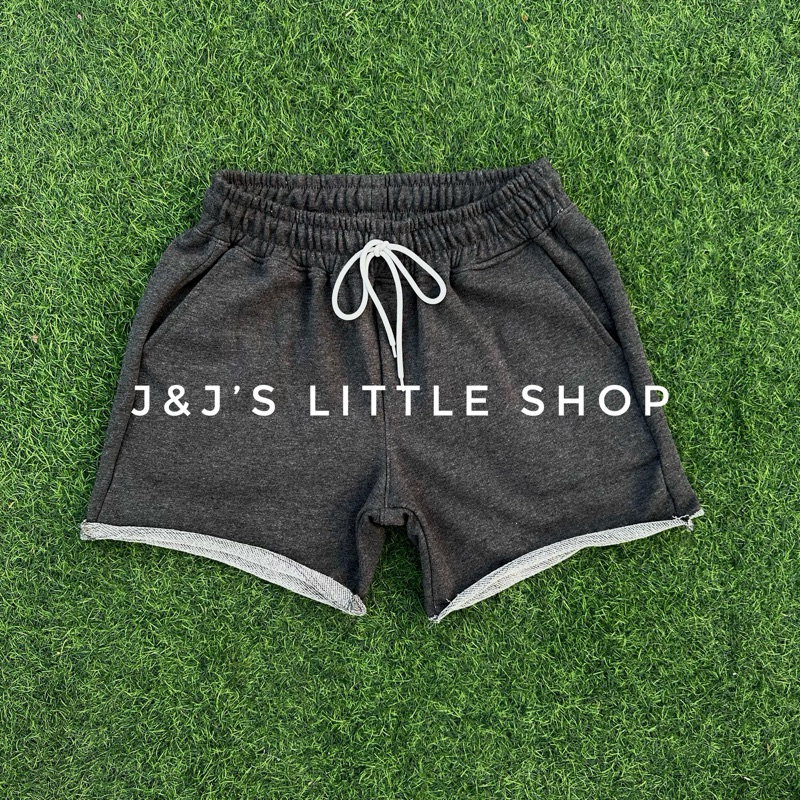 H&m raw edged sweat shorts clearance