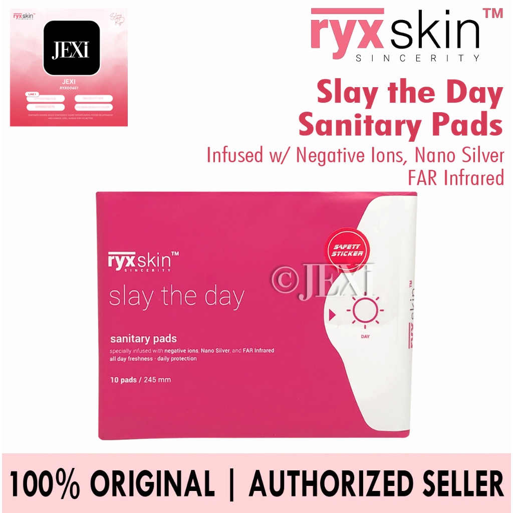 (ONHAND) Ryx Slay The Day Sanitary Pads 10s Napkin | RyxSkin Authorized ...