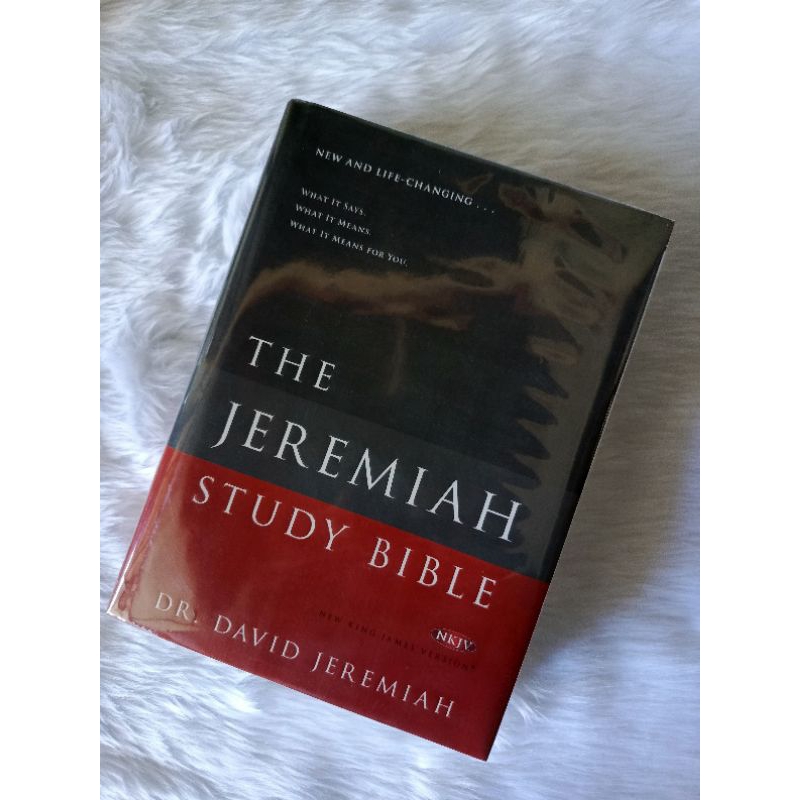 NKJV The Jeremiah Study Bible By: Dr. David Jeremiah | Shopee Philippines