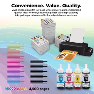 EP Printer Original Ink #672 70ml 4-colors for L130 L313 L301 L360 L565 ...