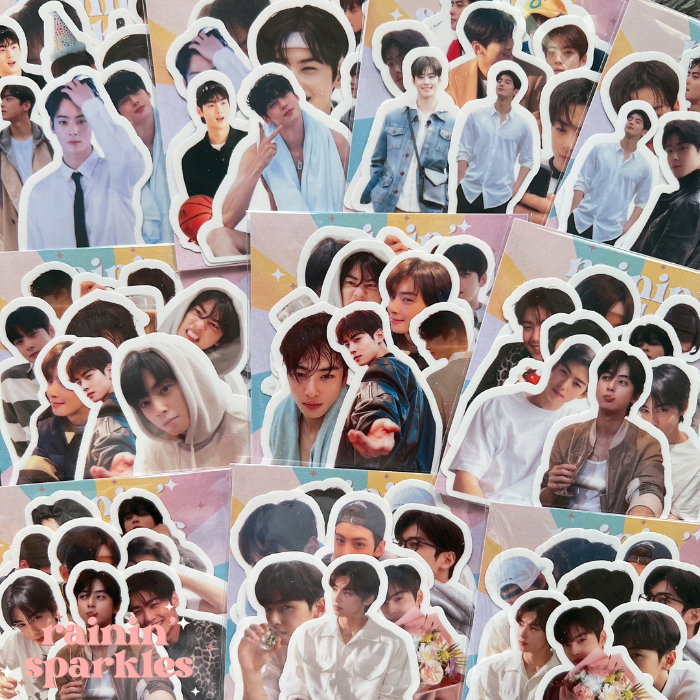 Cha Eun Woo Boyfriend Material Stickers | Shopee Philippines
