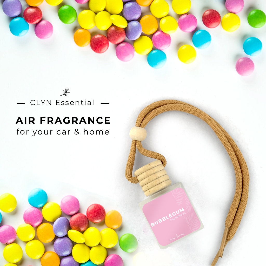 Clyn Essential Bubblegum Car Scent Oil Based Hanging Diffuser 10ml