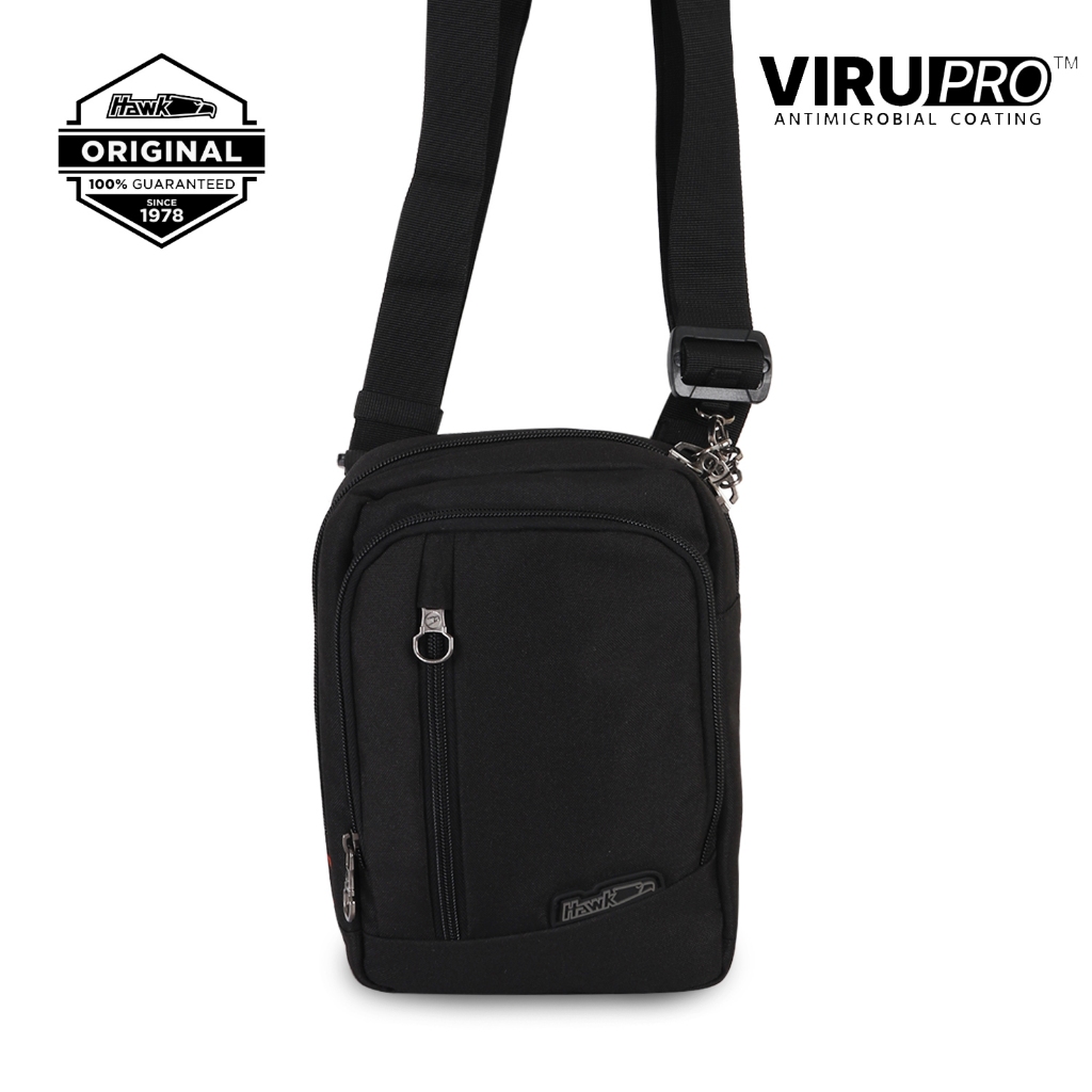 Hawk 5830 Sling Bag With Virupro Anti Microbial Protection Anti Theft RFID Protected