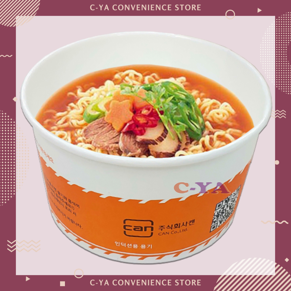 CAN EZ Cook Induction Instant Ramen Paper Cup Container 1200cc 156mm(T) x 87mm(H) x 135mm(B