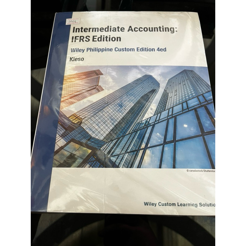 Intermediate Accounting IFRS Edition Wiley Philippine Custom Edition