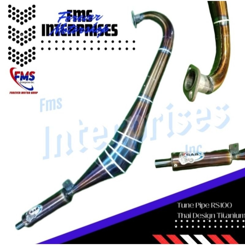 Tune Pipe RS100 Thai Design Titanium | Shopee Philippines