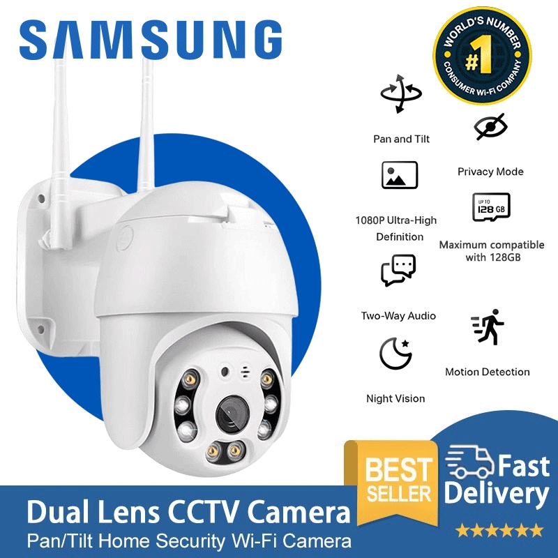Outdoor Light Blub CCTV Camera With Audio and Speaker IP Security