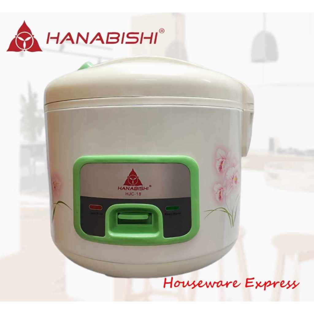 Hanabishi HJC18 Jar Type Rice Cooker 1.8 Liters/10 cups HJC-18 ...