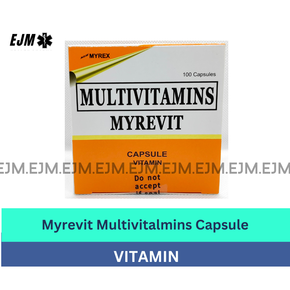 MYREVIT Multivitamins capsule 100 capsules Shopee Philippines