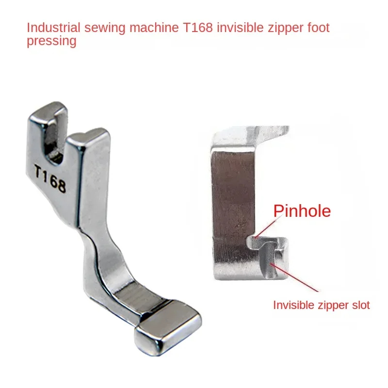 Single Sided Invisible Zipper Presser Foot T168 Invisible Unilateral ...
