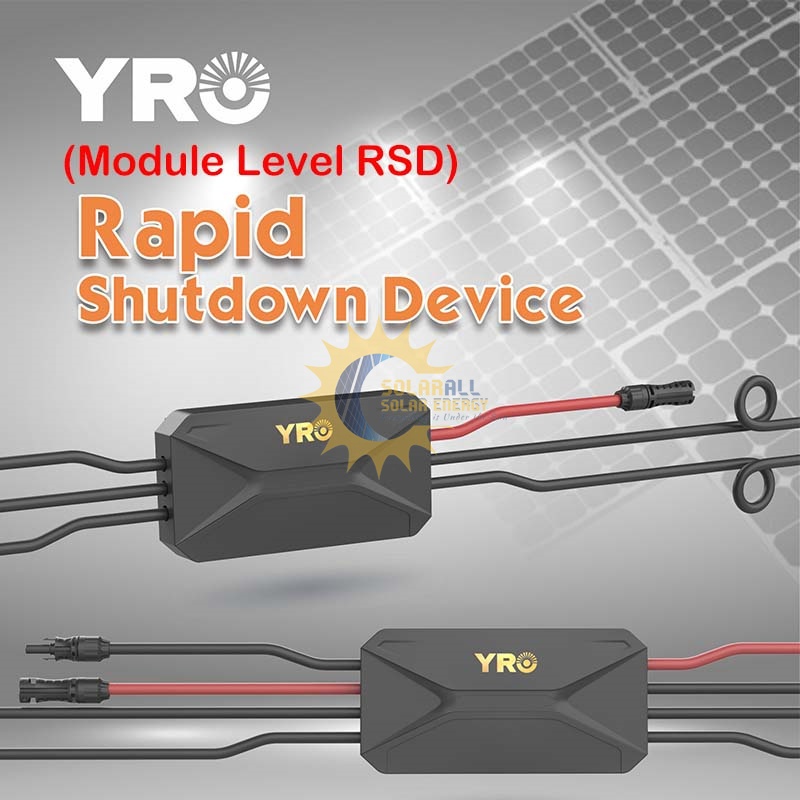 Solar Module Level Rapid Shutdown Switch Firefighter safety switch with ...