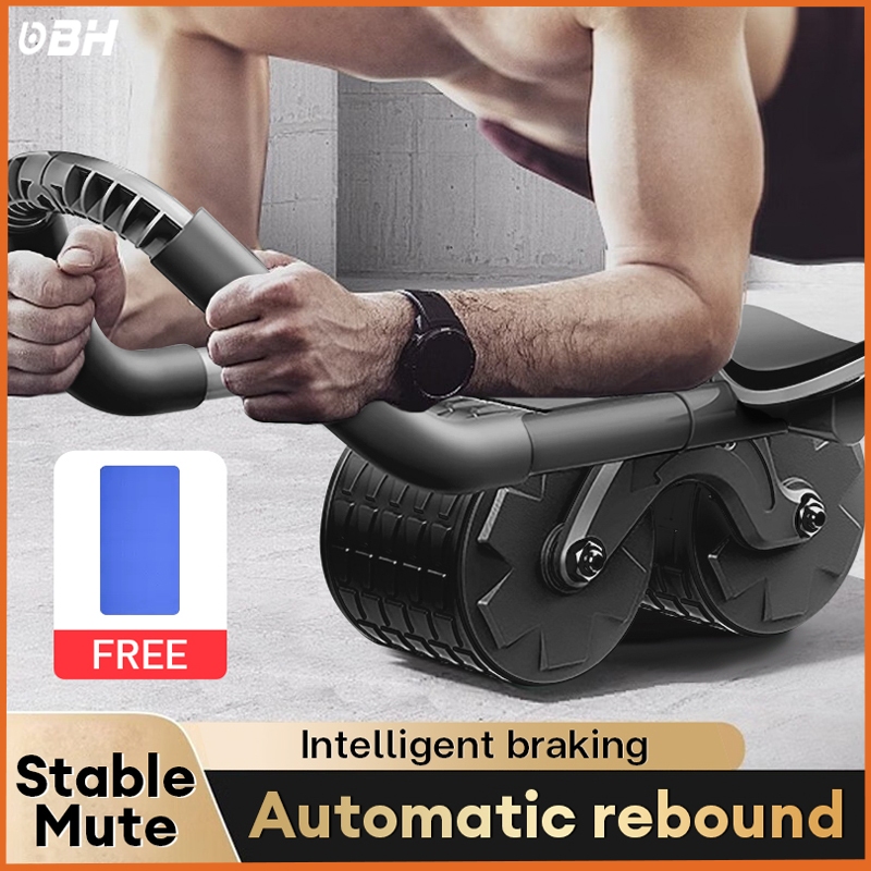 Beginner Abdominal Health Wheel Fitness Equipment Support Rebound Ab