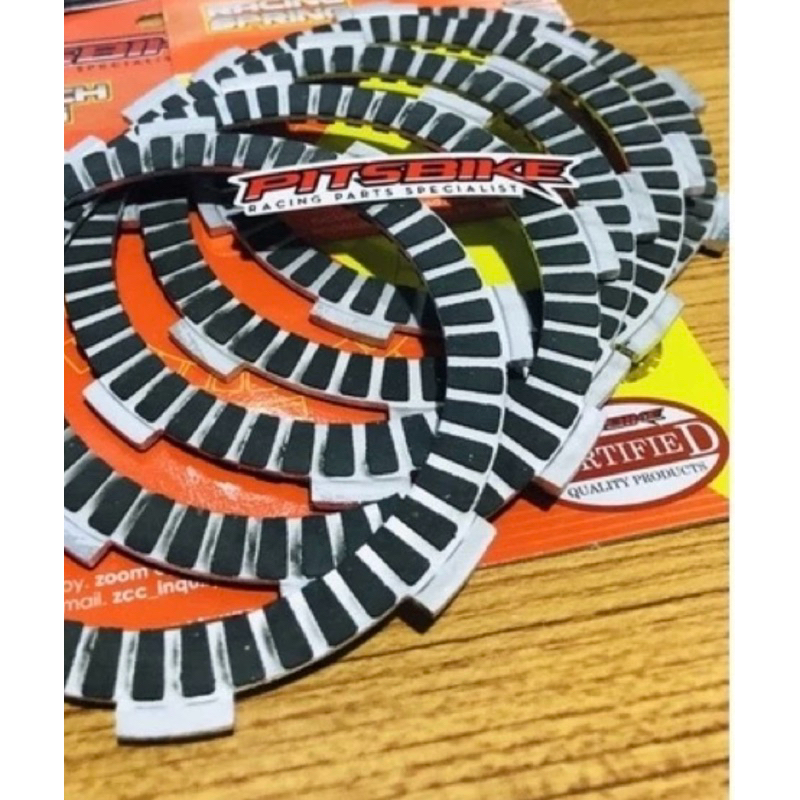 PITSBIKE CLUTCH LINING WITH SPRING ROUSER ROUSER135 BOXER150 WIND125 ...