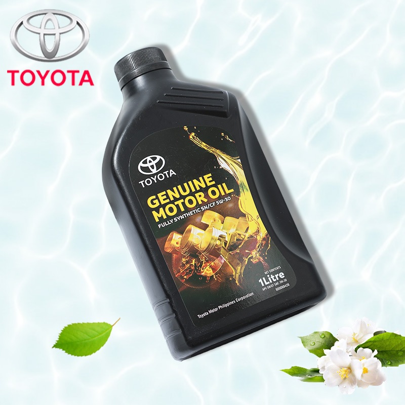 Toyota Genuine Motor Oil 5w 30 1L Car Fully Synthetic Gasoline and ...