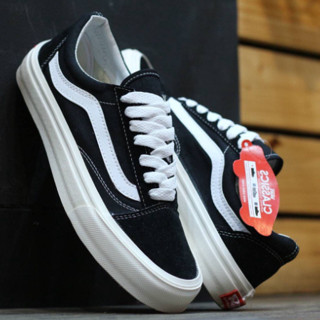 Harga vans old skool black deals white original