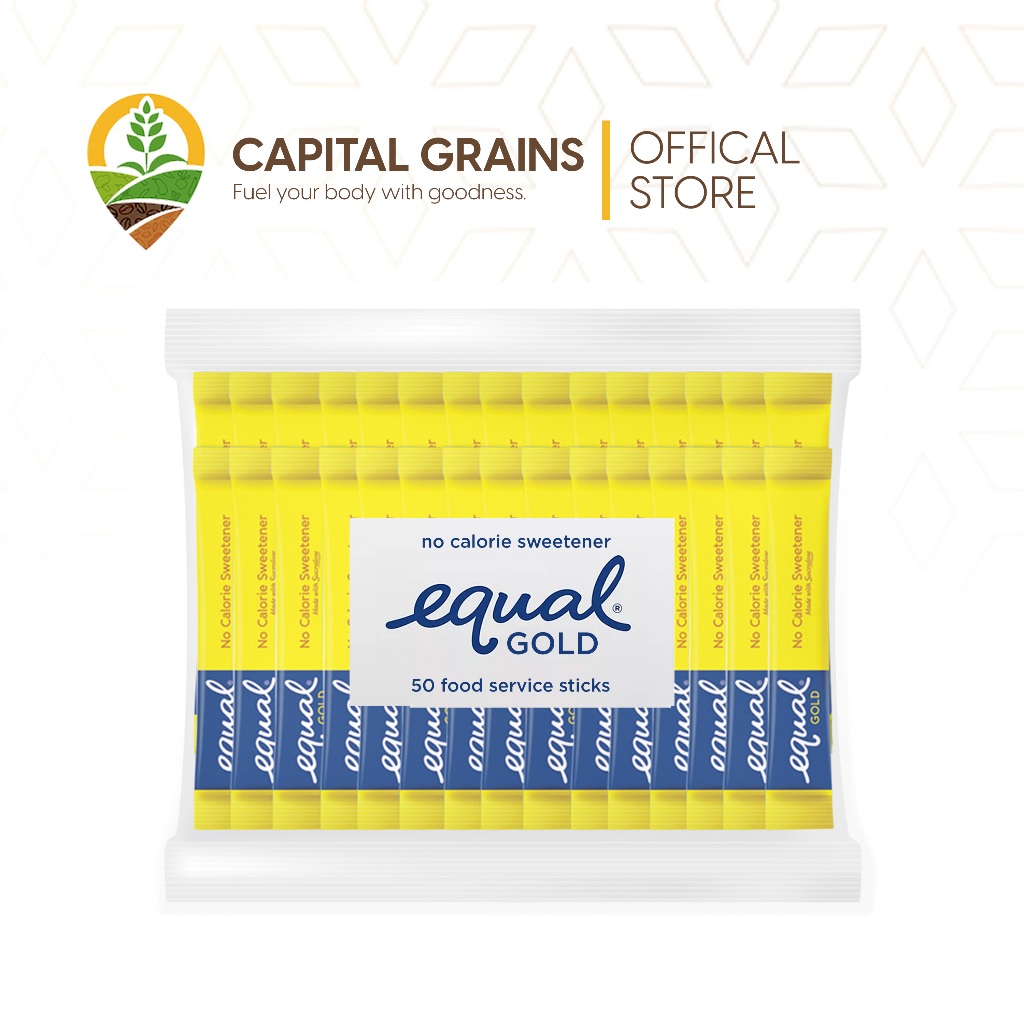 [CG] Equal Gold 50 Sticks - (Keto Diet, Low Carb, Diabetic Friendly) by ...