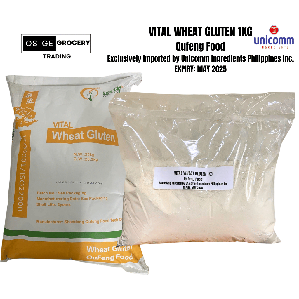 Vital Wheat Gluten 1KG Qufeng Food Imported by Philippines Exp