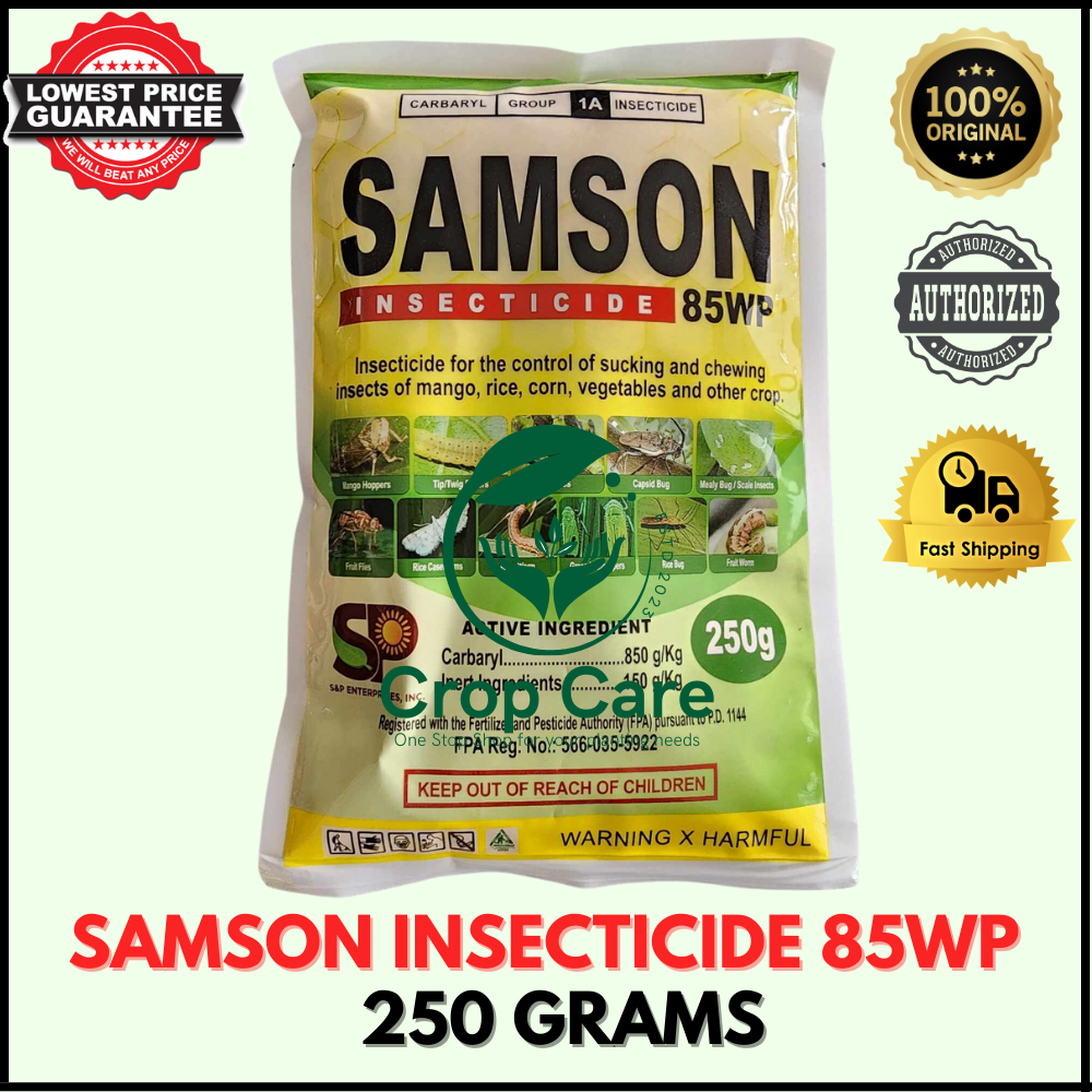 SAMSON INSECTICIDE 85WP ANTITICK ANTIFLEA CARBARYL, SEVIN 50