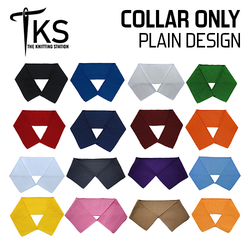TKS Collar Only Plain Design for Polo Shirts 100% Spun Polyester ...