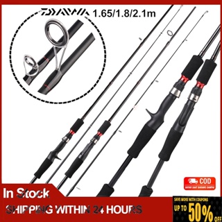 DAIWA Fishing rod 1.65M-2.7M jigging rod 2 Section casting rod for perch  and Spinning Rod fishing