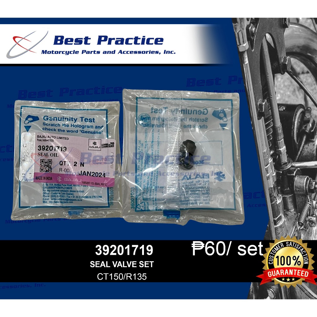 BAJAJ VALVE SEAL Rouser NS125 135 180 220 NS150 NS160 NS200 RS200 KTM ...