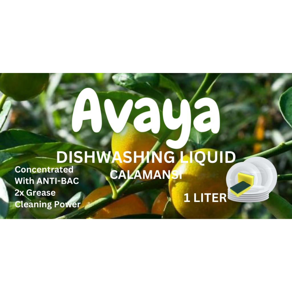 Dishwashing Liquid Label Calamansi