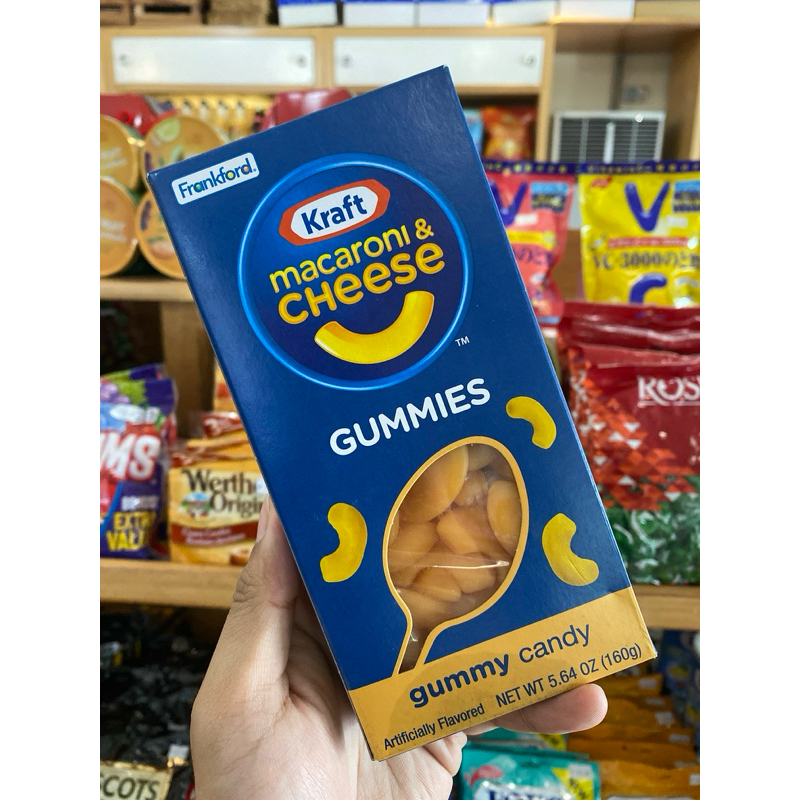 Kraft Macaroni & Cheese Gummies Gummy Candy 160g Shopee Philippines