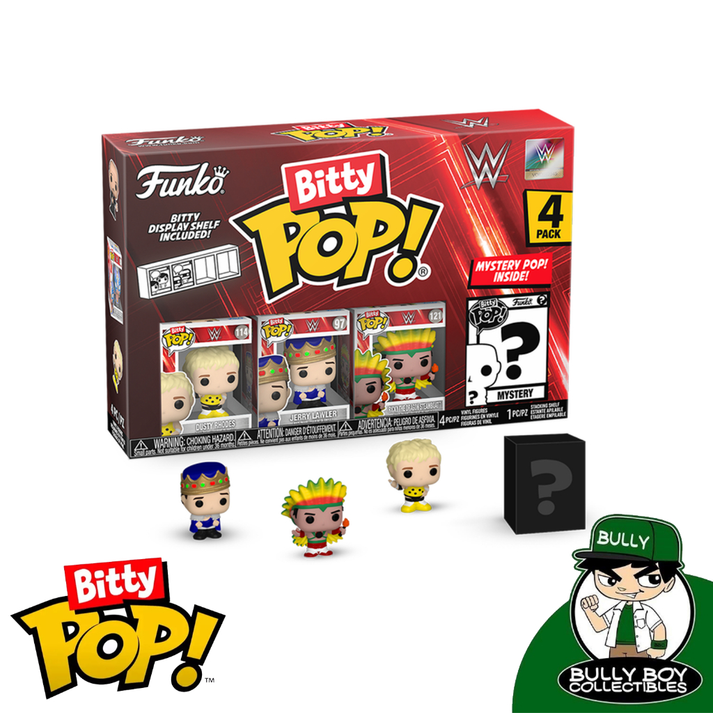 Funko Bitty POP! WWE: Dusty Rhodes 4-Pack | Shopee Philippines